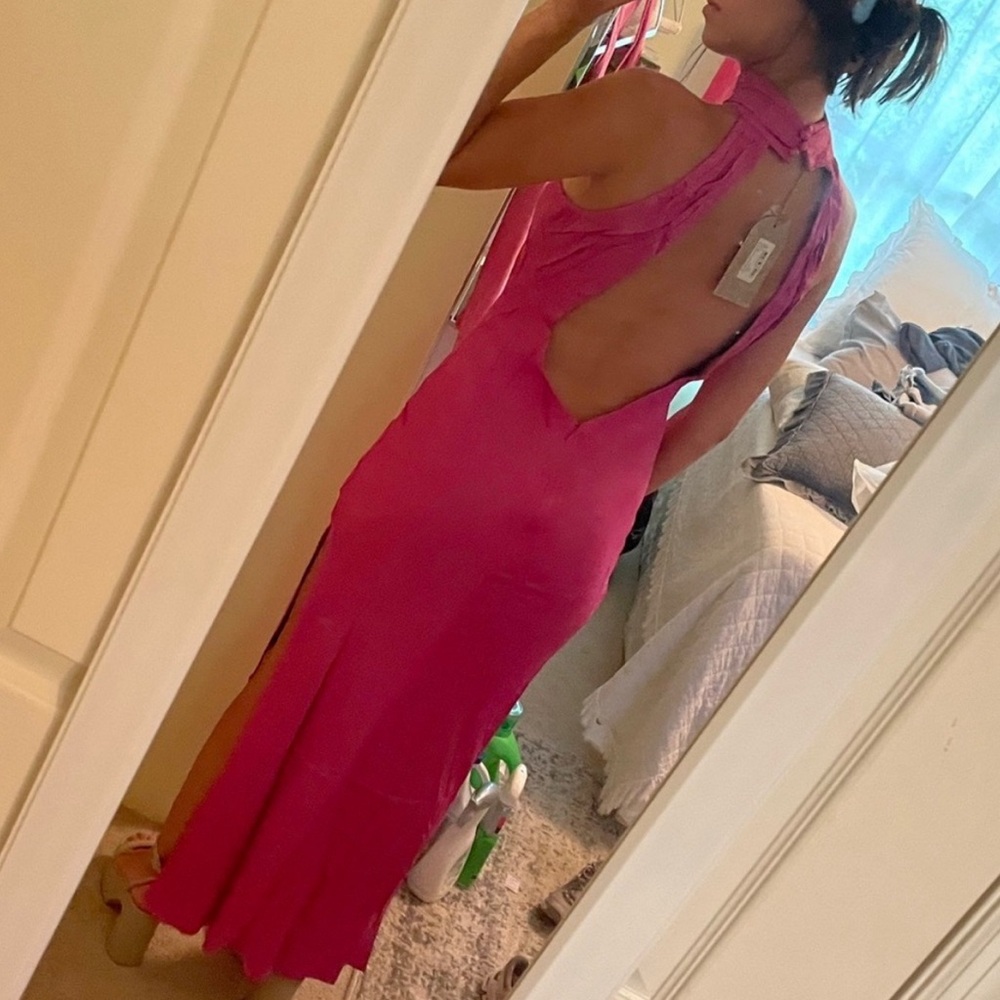 NWT Meskhi Satin Dress
